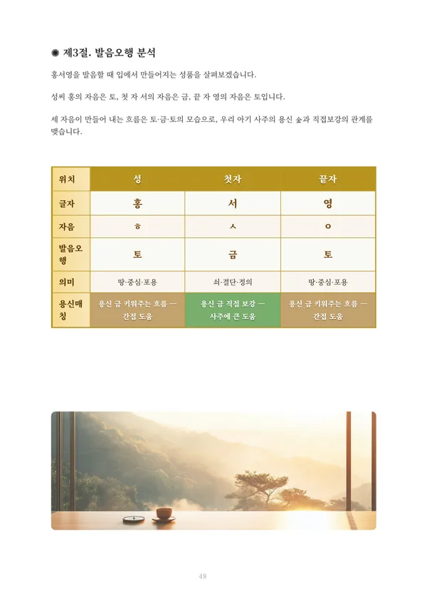신생아 작명 풀이책 견본 8